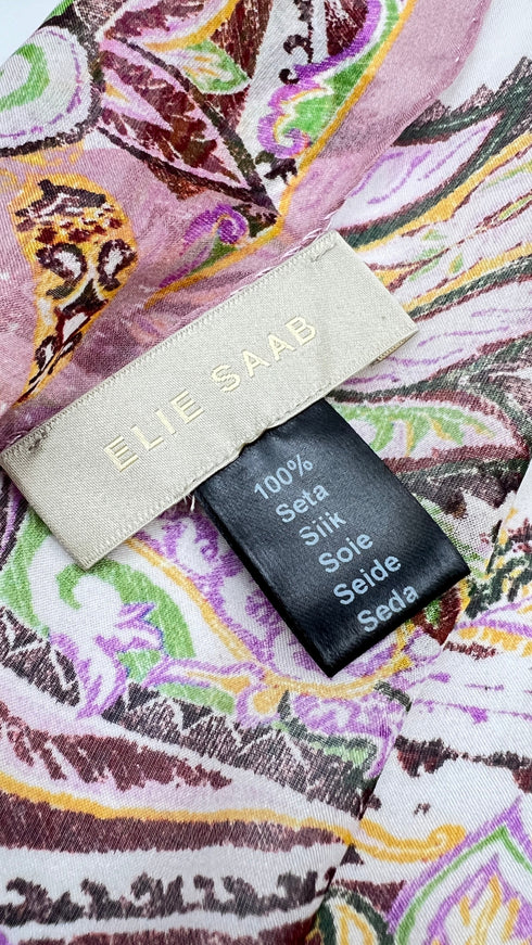 Sciarpa seta paisley