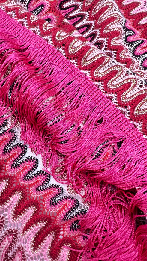 Set in maglia zig-zag