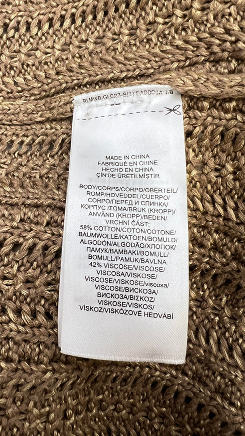 Cardigan a trecce