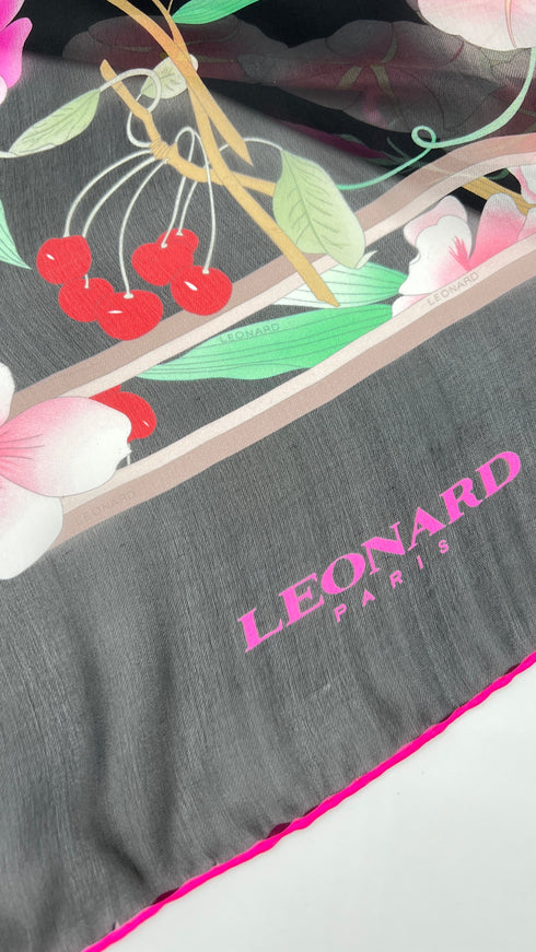 Sciarpa Seta campanule