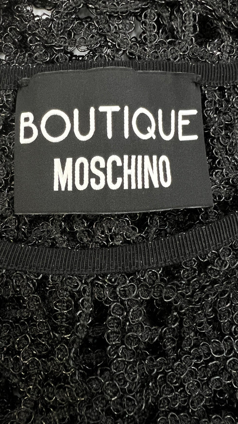 T-shirt traforata con cartellino