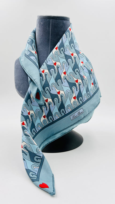 Foulard seta stampata