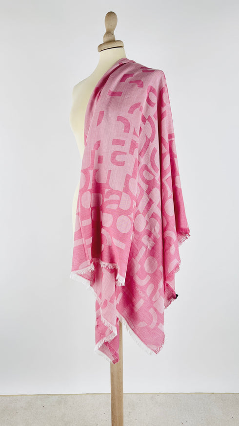 Scialle logo sfrangiato