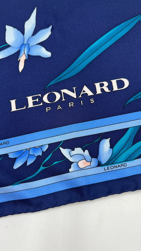 Foulard con orchidee