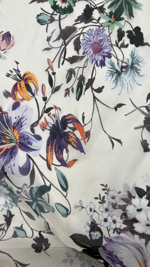 Sciarpa seta margherite