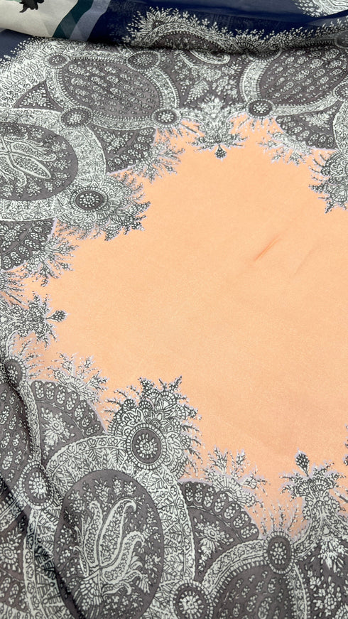 Sciarpa seta margherite