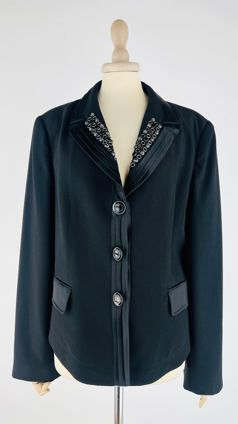 Blazer borchie e strass vintage