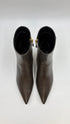 Stivaletti con tacco basso oro N°40