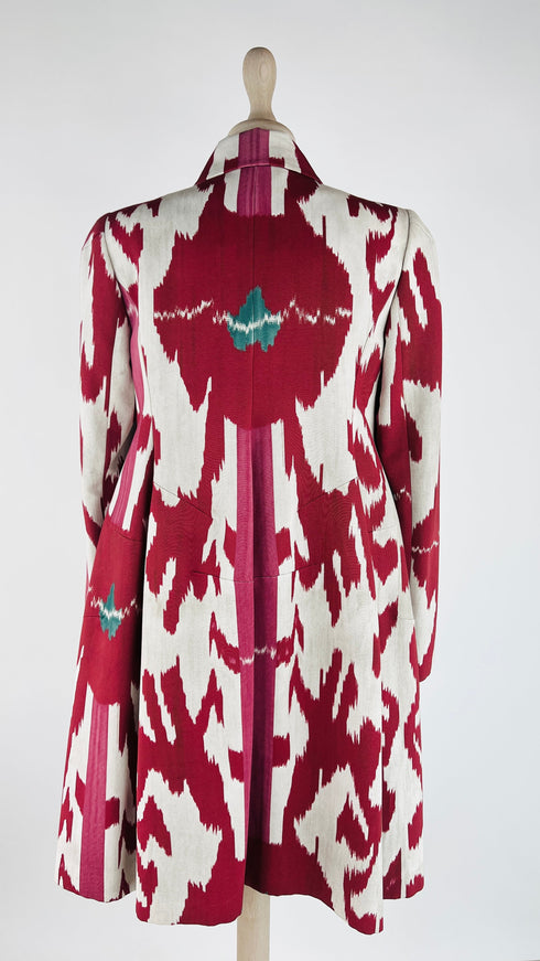 Soprabito stampa astratta