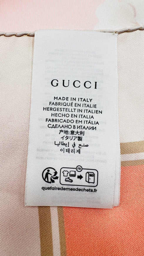 Foluard in seta con rose