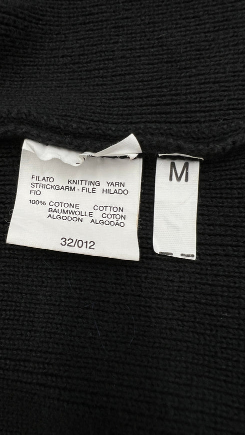 Maglia seta-cotone traforato