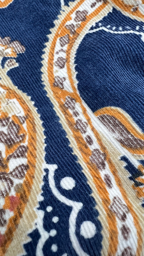 Camicia costine paisley