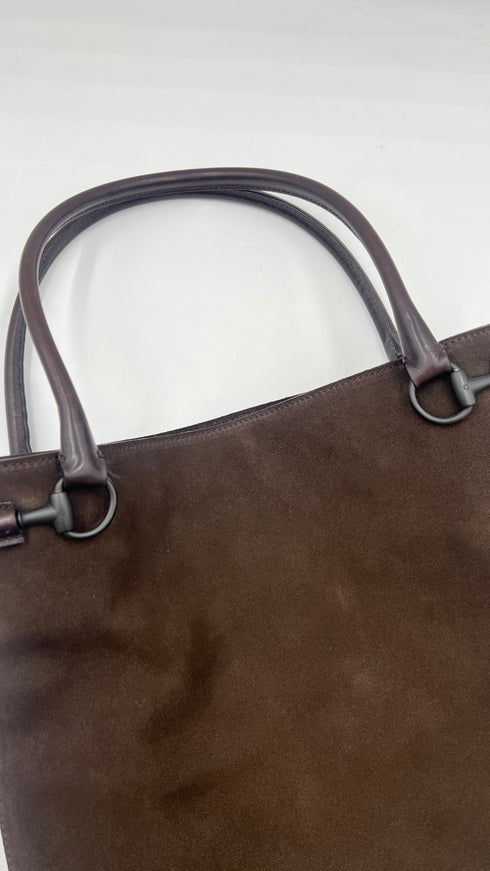 Borsa “Horsebit” marrone