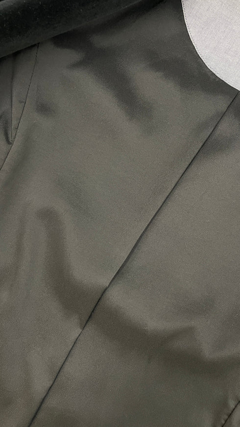 Blazer in velluto nero