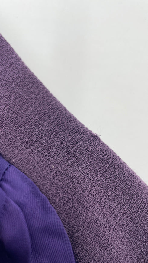 Blazer in crepe di lana vintage