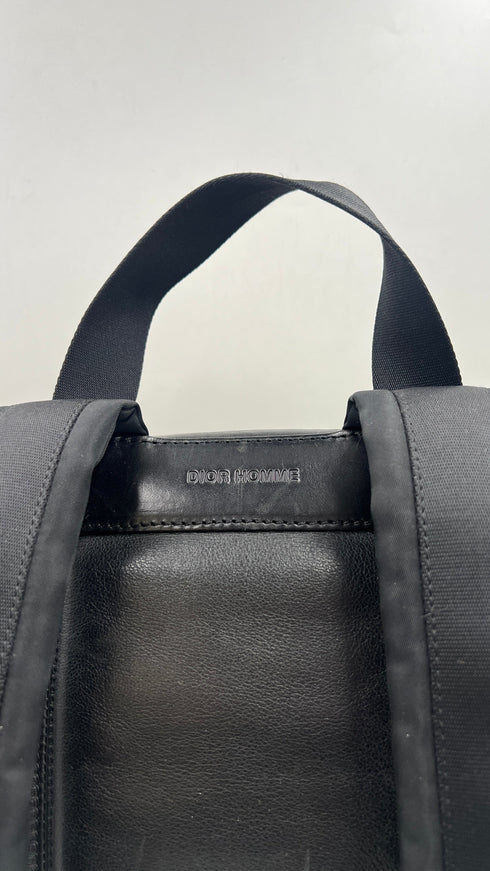 Zaino in pelle nera