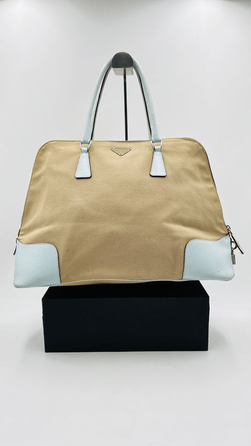 Borsa a mano in canvas