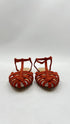 Sandali “Velour Rust”