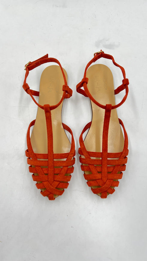 Sandali “Velour Rust”