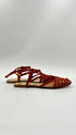 Sandali “Velour Rust”