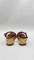 Sandali “Velour Rust”