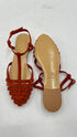 Sandali “Velour Rust”