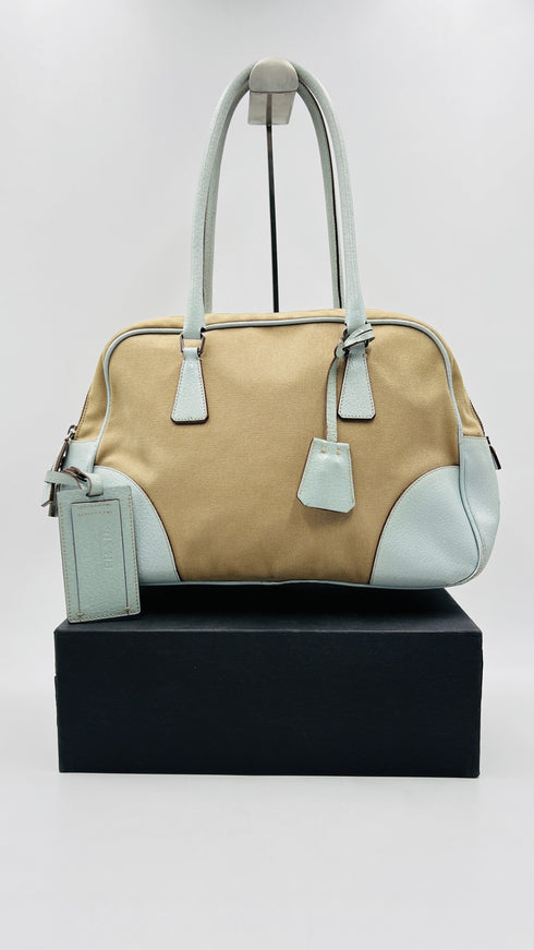 Borsa a spalla in canvas