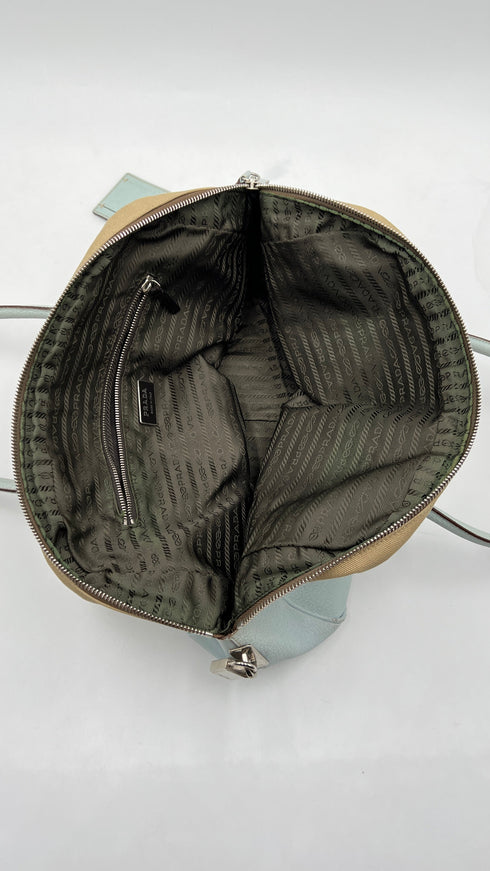 Borsa a spalla in canvas