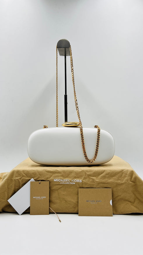 Clutch “Tina” con cartellino