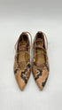 Ballerine "Pitone camel"