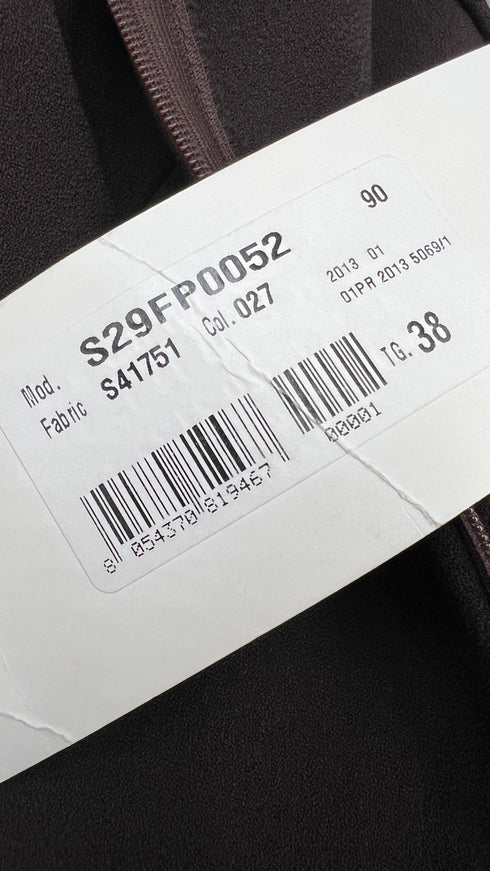 Tuta scollo cuore con cartellino