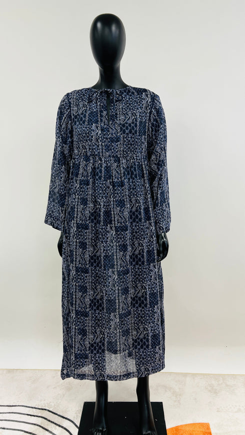 Abito lungo fantasia