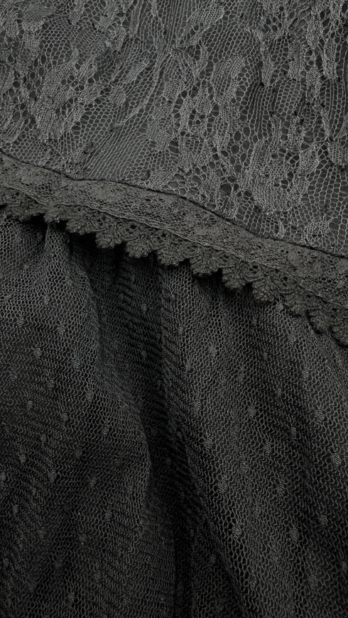 Canotta balze in pizzo