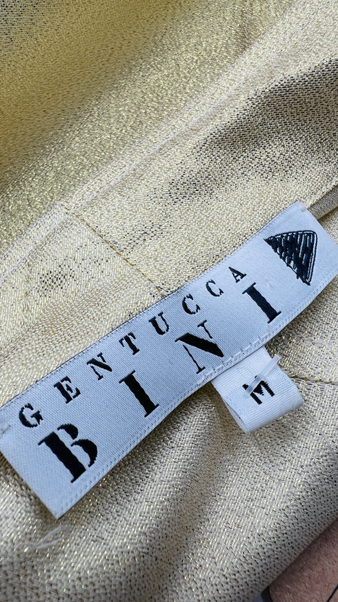 Soprabito lurex dorato