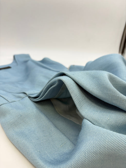 Abito corto azzurro
