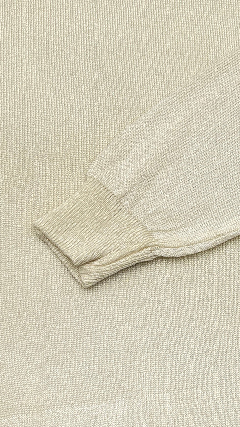 Maglia girocollo lurex