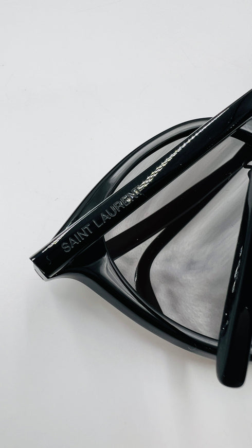 Occhiali da sole tondi neri