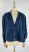 Cardigan blu vintage