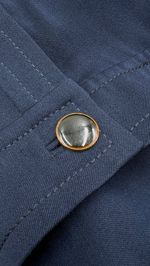 Cardigan blu vintage