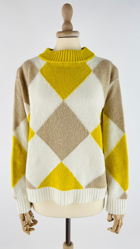 Maglione rombi