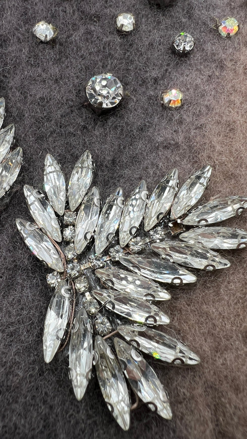 Cappotto in lana con cartellino