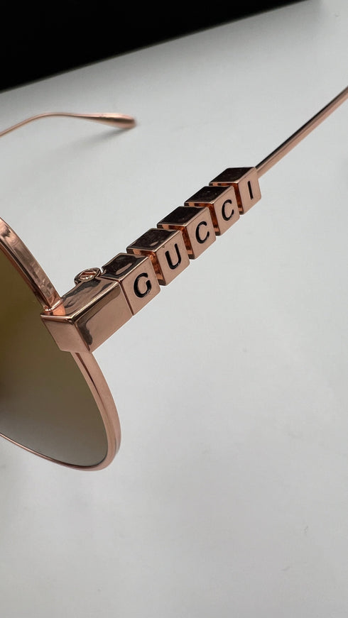 Occhiali da sole rose-gold