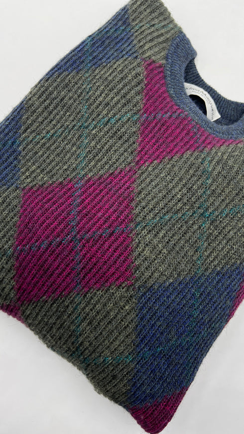 Maglia fantasia rombi