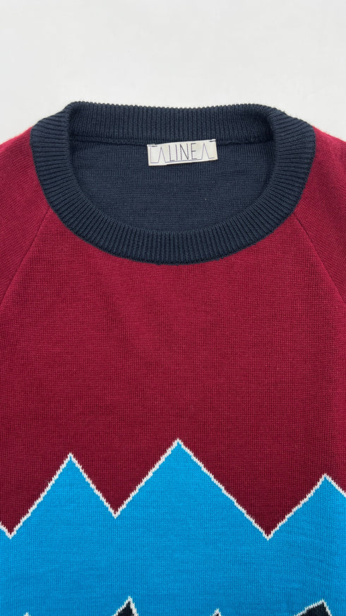 Maglia fantasia zig zag