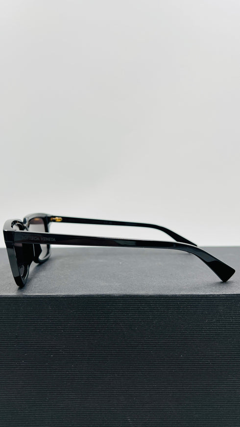Occhiali da sole neri mini logo