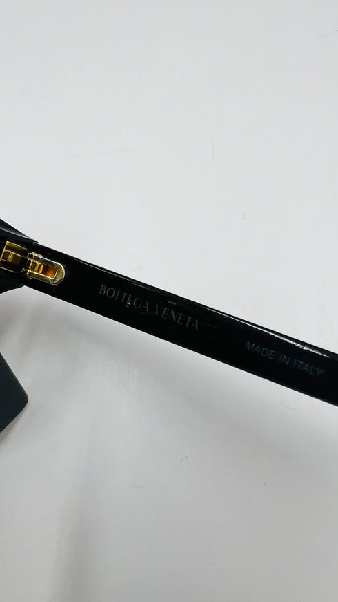 Occhiali da sole neri mini logo