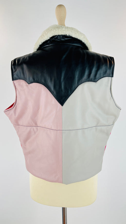 Gilet imbottito multicolor