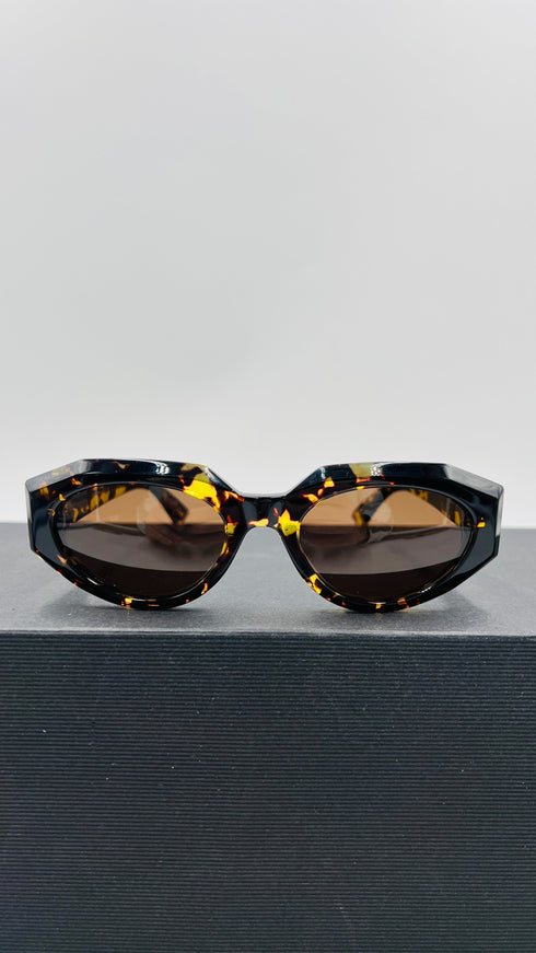 Occhiali da sole effetto marmo