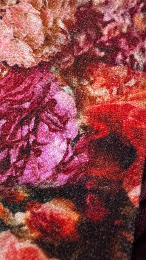 Cappotto corto floreale