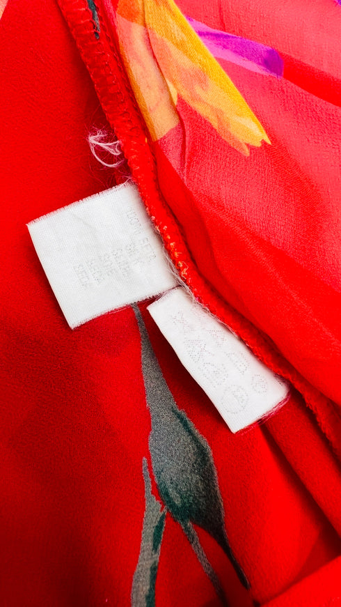 Top semitrasparente ad incrocio